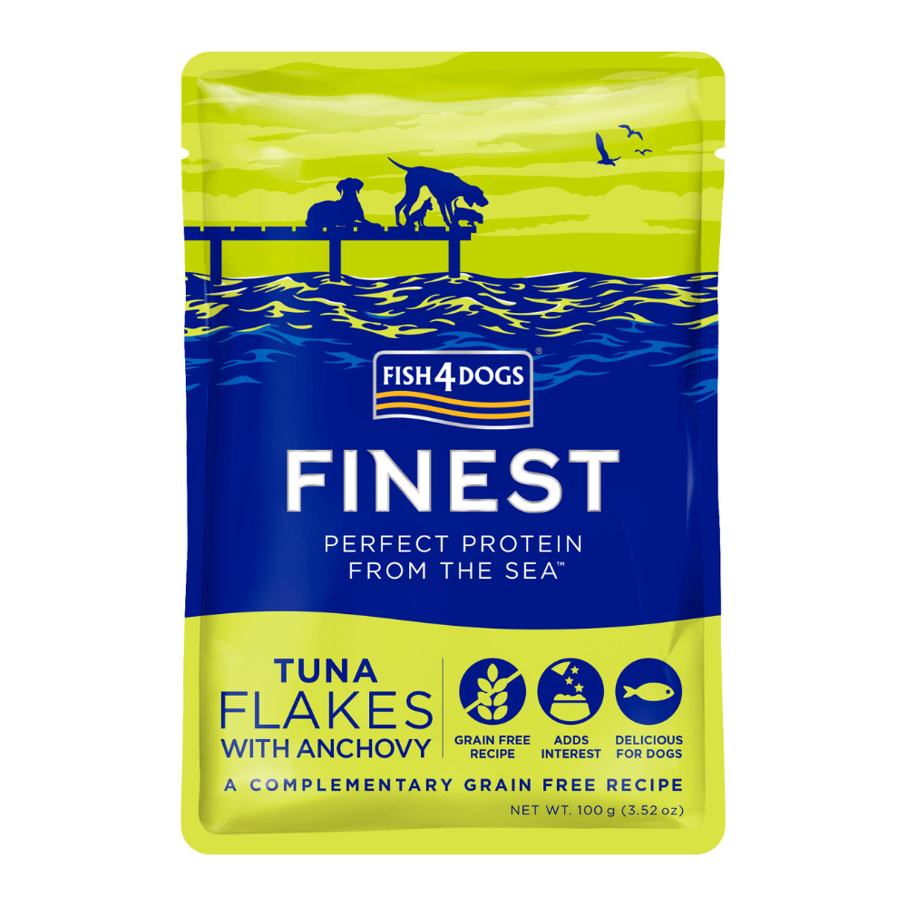 Fish4Pets Finest Tonijn Flakes met Ansjovis
