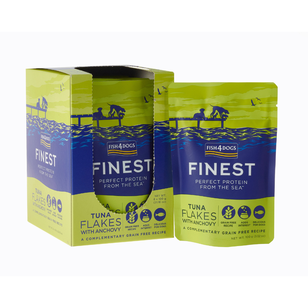 Fish4Pets Finest Tonijn Flakes met Ansjovis