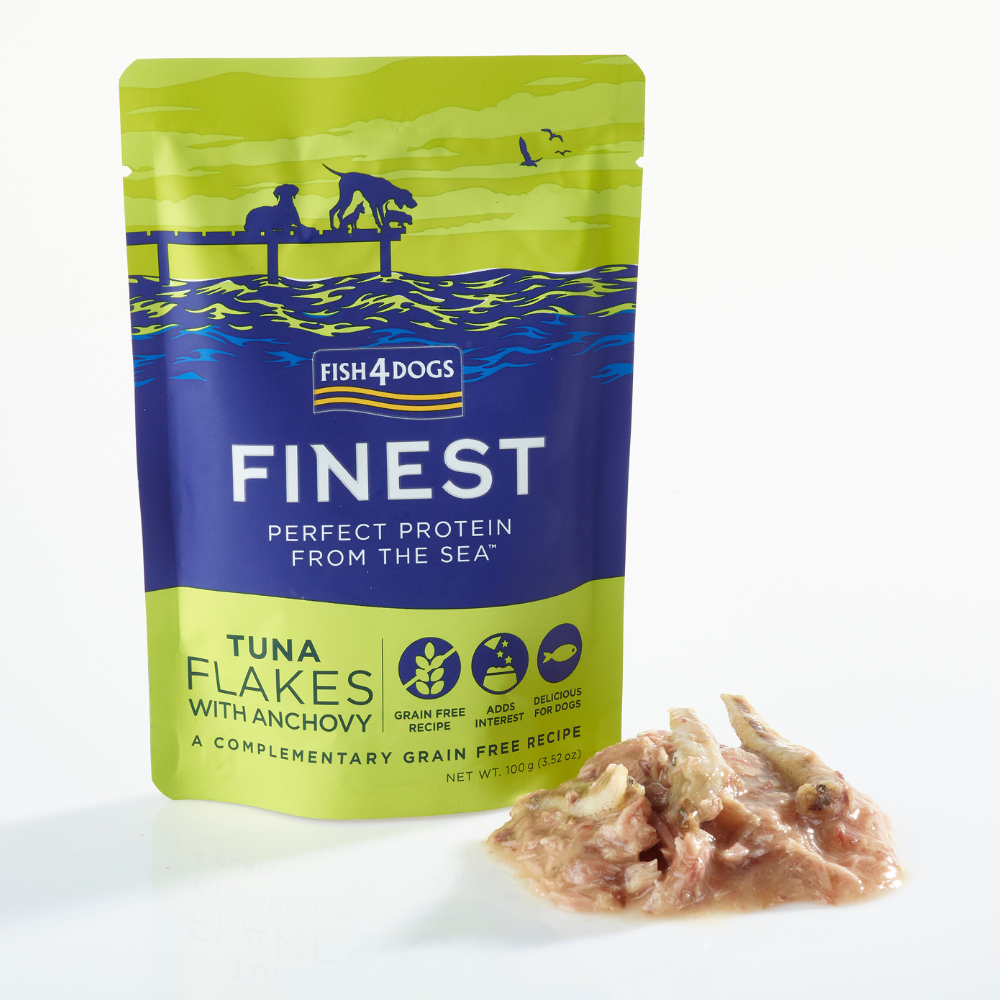 Fish4Pets Finest Tonijn Flakes met Ansjovis