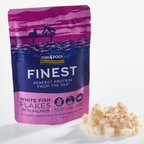 Fish4pets Finest Witvis Flakes met Zalm