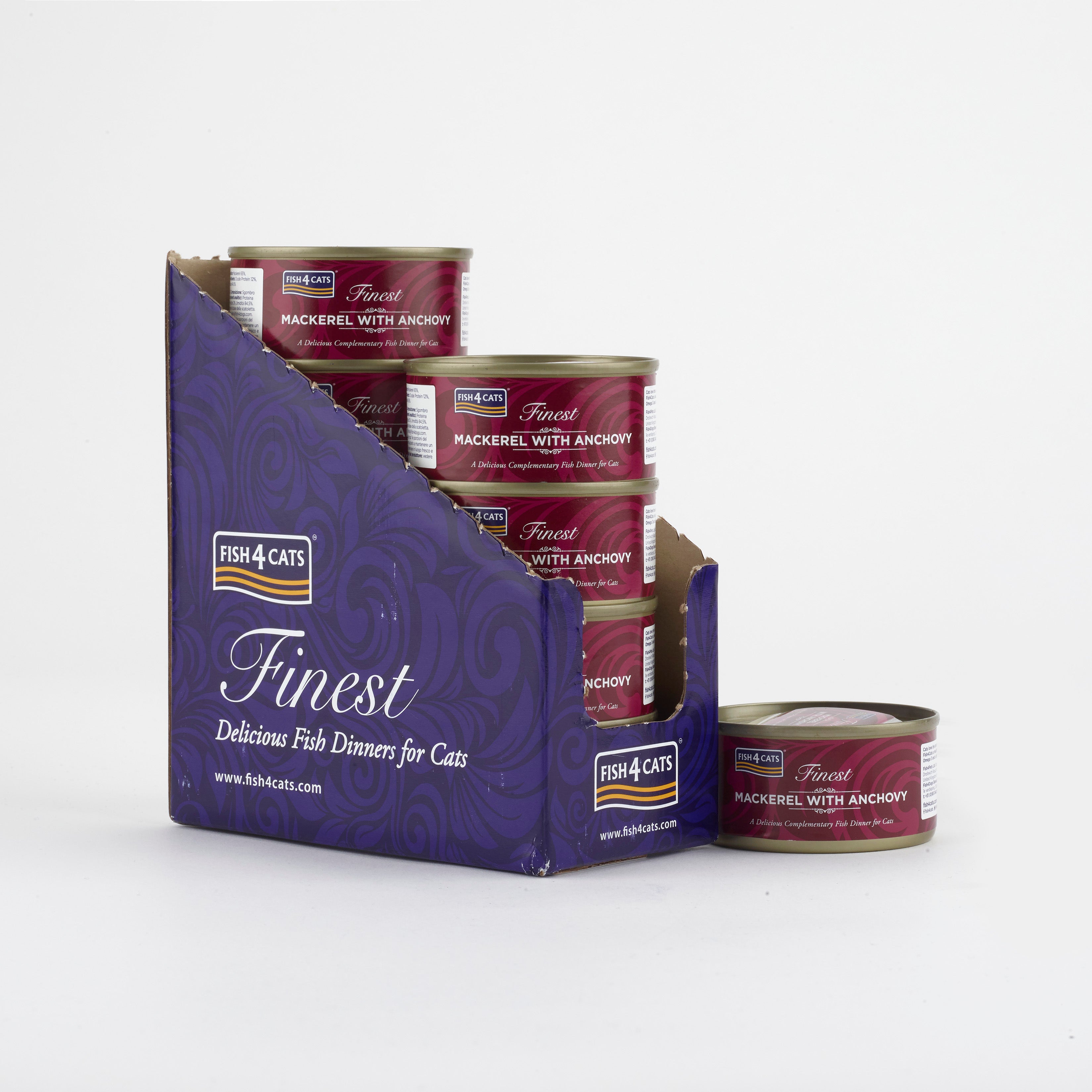 Fish4Cats Finest Mackerel with Anchovy
