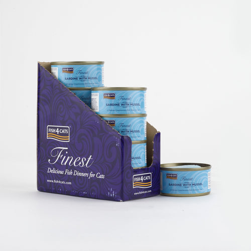Fish4Cats Finest Sardine with Mussel