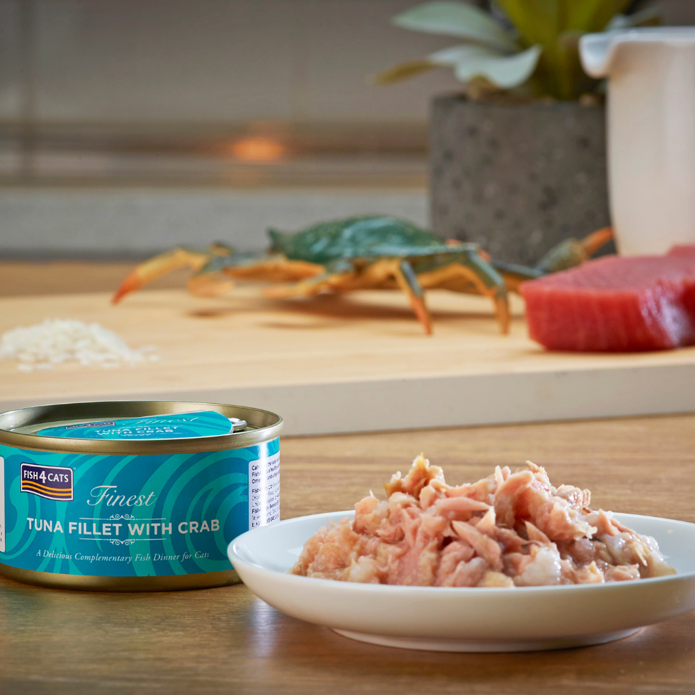 Sfeerfoto Finest Fish4Cats Tonijn met Krab