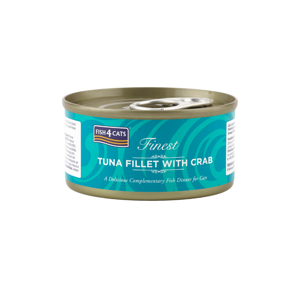 Finest Fish4Cats Tonijn met Krab