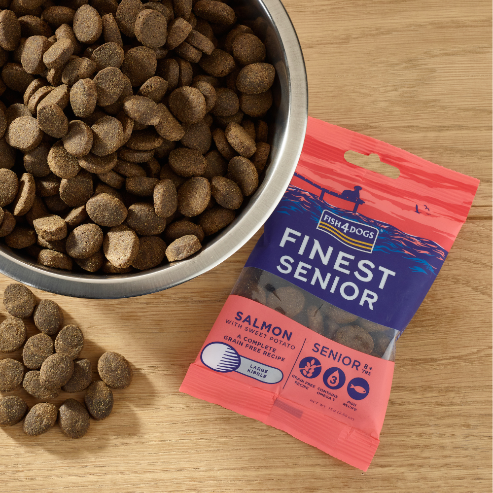Sfeerfoto Zalm brokken senior - Fish4Pets