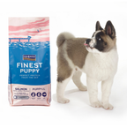 Sfeerfoto zalm Puppy brokken - Fish4Pets