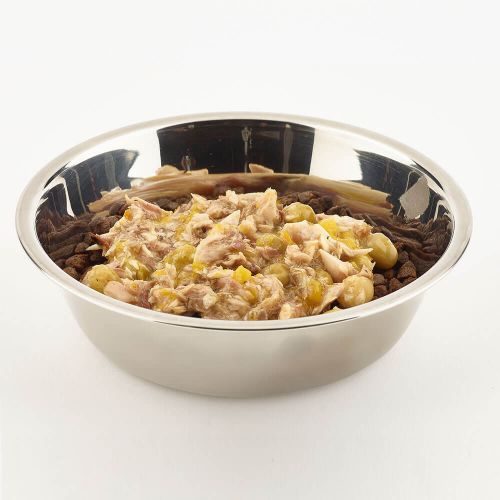 Fish4Dogs Finest makreel met erwt en pompoen - 85 gram - natvoer voor honden