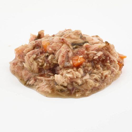 Fish4Dogs Finest tonijn met spinazie en wortels - 85 gram - natvoer voor honden