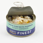 Fish4Dogs Finest Whitefish with pumpkin and peas - 85 grams - wet food for dogs
